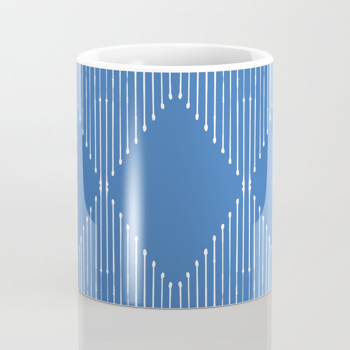 Geo (Sky Blue) Coffee Mug Gallery Image 4