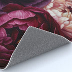Nostalgic Lush Baroque Night Flowers Rug Gallery Image 4