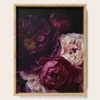 Nostalgic Lush Baroque Night Flowers Serving Tray Gallery Image 1