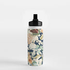 Lush colorful exotic garden D Water Bottle Gallery Image 2