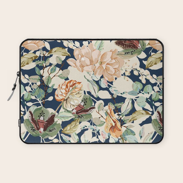 Lush colorful exotic garden D Laptop Sleeve Gallery Image 1