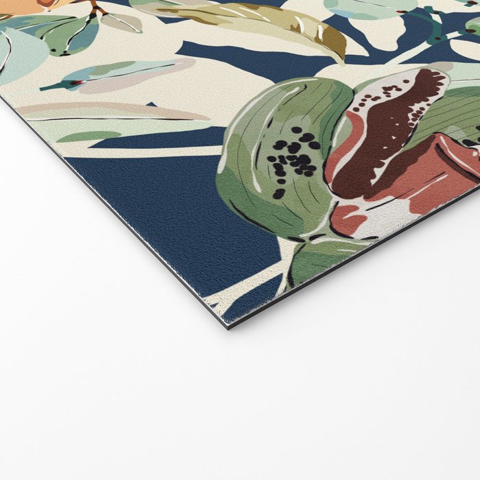 Lush colorful exotic garden D Welcome Mat Gallery Image 2