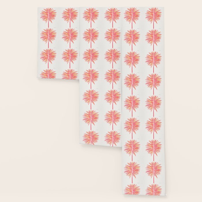 Tropical Fan Palm - Pink Palette Wallpaper Gallery Image 3