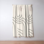 Minimalist #4 Window Curtain Gallery Image 3