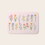 Wildflowers Bath Mat Gallery Image 1