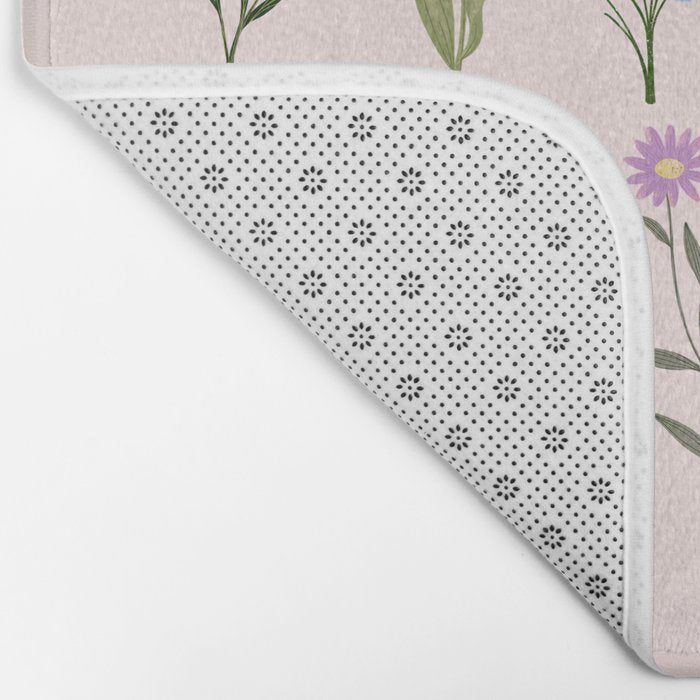Wildflowers Bath Mat Gallery Image 2
