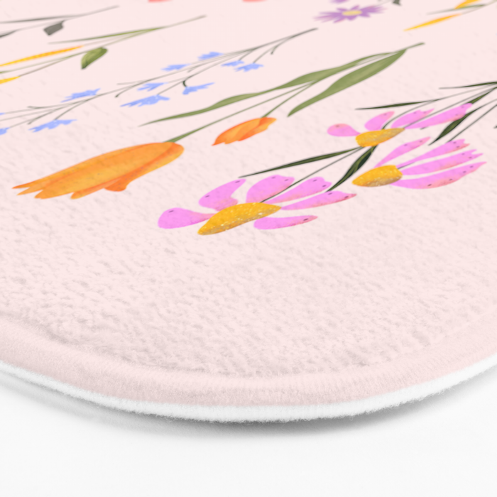 Wildflowers Bath Mat Gallery Image 3
