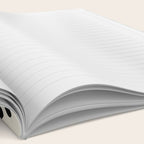 Dominos Pattern - monochrome hand-drawn  Notebook Gallery Image 2