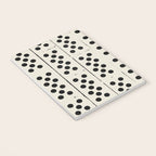 Dominos Pattern - monochrome hand-drawn  Notebook Gallery Image 3