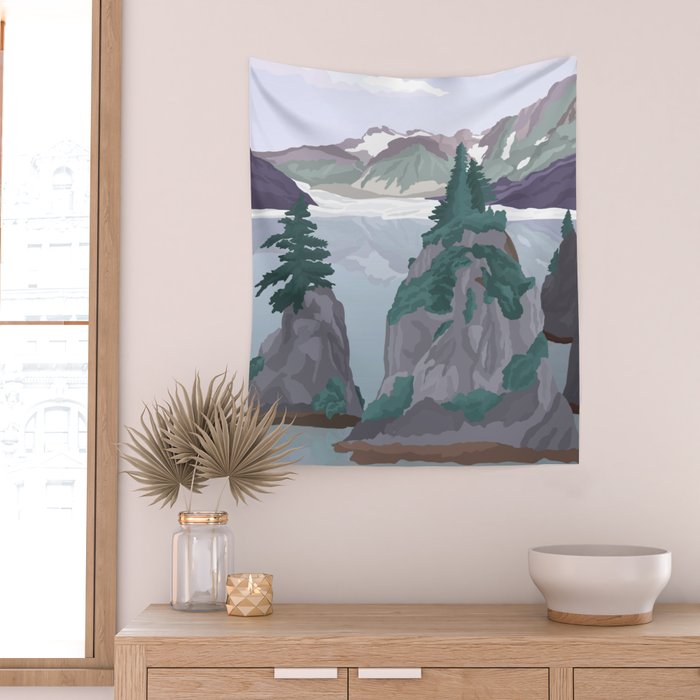 Kenai Fjords National Park Wall Tapestry Gallery Image 2