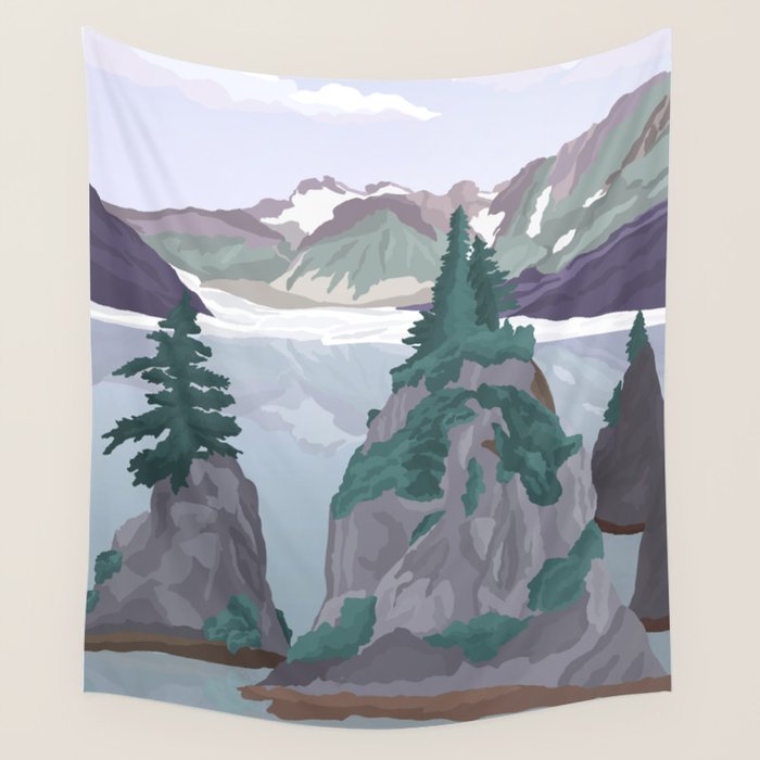 Kenai Fjords National Park Wall Tapestry Gallery Image 4
