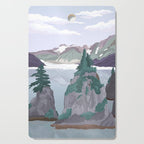 Kenai Fjords National Park Cutting Board Gallery Image 1