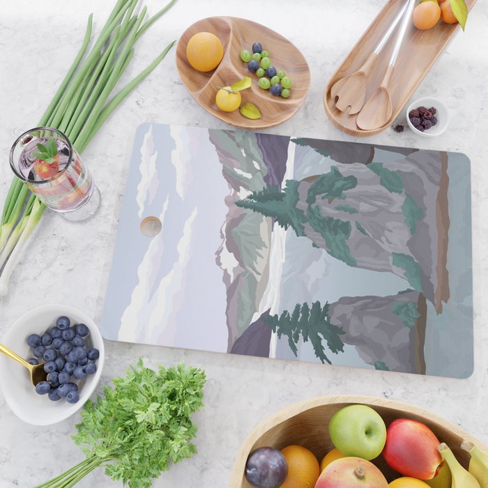 Kenai Fjords National Park Cutting Board Gallery Image 2