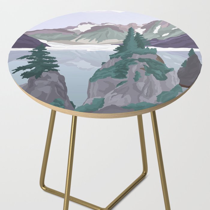 Kenai Fjords National Park Side Table Gallery Image 2