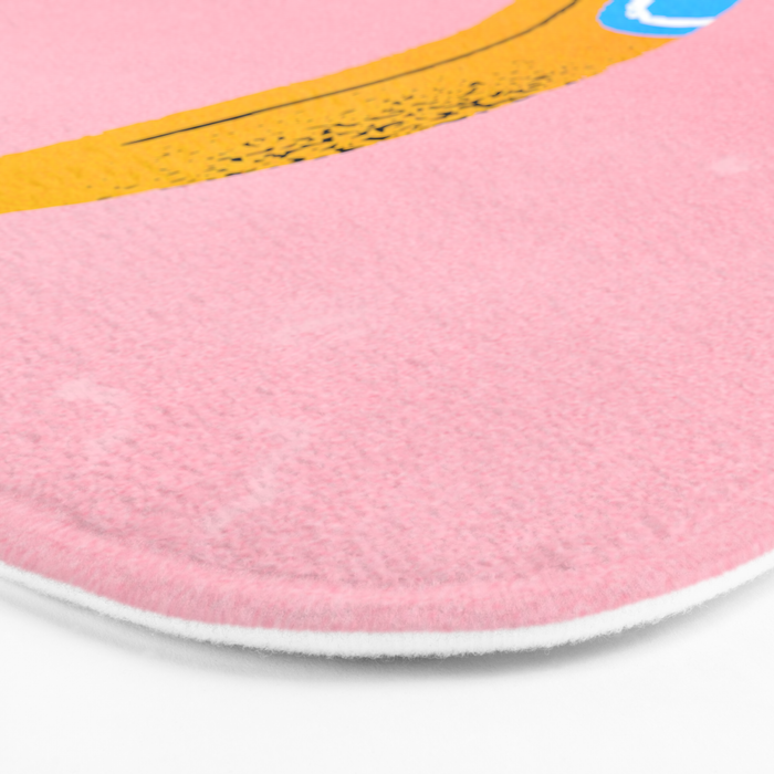 Banana Pop Art Bath Mat Gallery Image 3