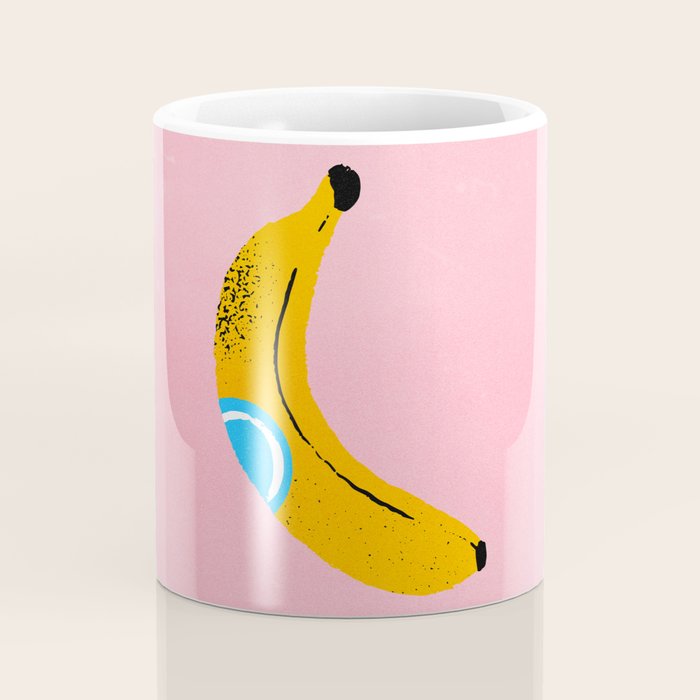 Banana Pop Art Coffee Mug Gallery Image 4