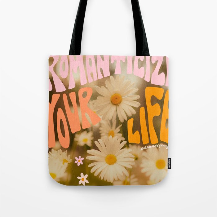 Romanticize Your Life Tote Bag Gallery Image 1
