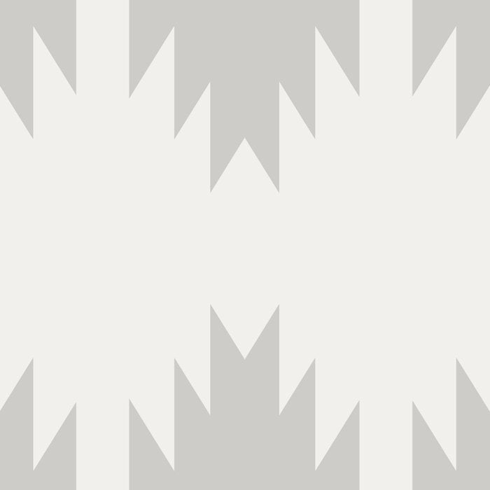 Geometric Southwestern Minimalism - White and Grey Coffee Mug Gallery Image 2