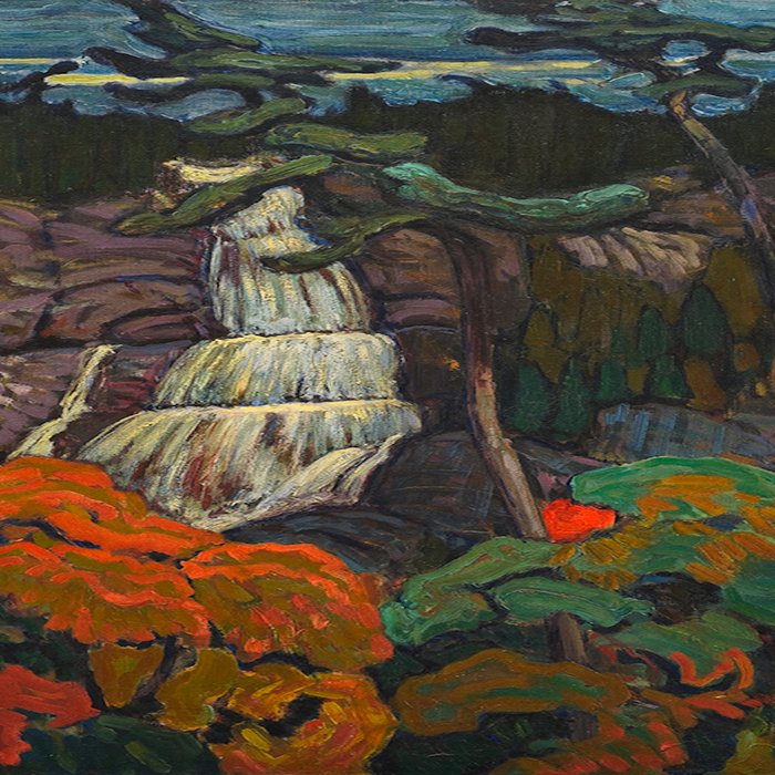 J.E.H. Macdonald Algoma Waterfall, 1920, McMichael Canadian Art Collection Coffee Mug Gallery Image 2