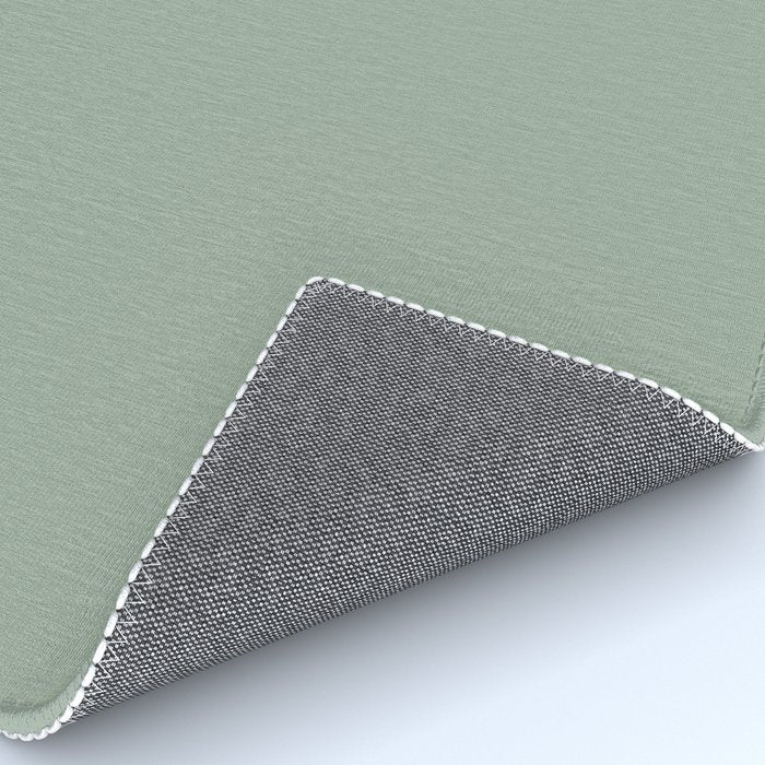 Neutral Sage Grey III Solid Color Rug Gallery Image 4