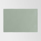 Neutral Sage Grey III Solid Color Rug Gallery Image 2