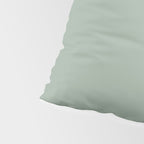 Neutral Sage Grey III Solid Color Pillow Sham Gallery Image 4