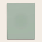 Neutral Sage Grey III Solid Color Notebook Gallery Image 4