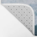 Abstract Wild Waves â Minimalism and Ocean Textures Bath Mat Gallery Image 2