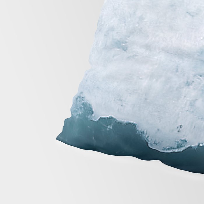 Abstract Wild Waves â Minimalism and Ocean Textures Pillow Sham Gallery Image 4