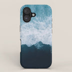 Abstract Wild Waves â Minimalism and Ocean Textures iPhone Case Gallery Image 1