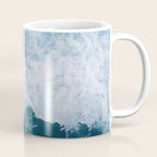 Abstract Wild Waves â Minimalism and Ocean Textures Coffee Mug Gallery Image 1