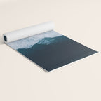 Abstract Wild Waves â Minimalism and Ocean Textures Yoga Mat Gallery Image 2