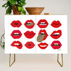 Leopard Lips of Love Credenza Gallery Image 1