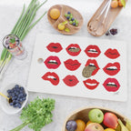 Leopard Lips of Love Cutting Board Gallery Image 2
