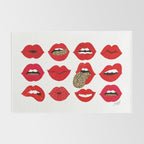 Leopard Lips of Love Rug Gallery Image 2