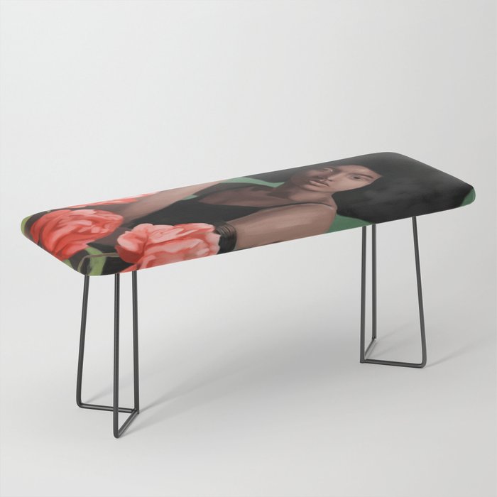 Garden of Peonies Bench Gallery Image 1