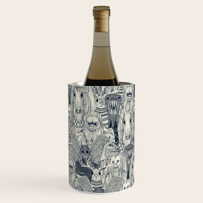 cryptid crowd indigo pearl Wine Chiller Gallery Image 1