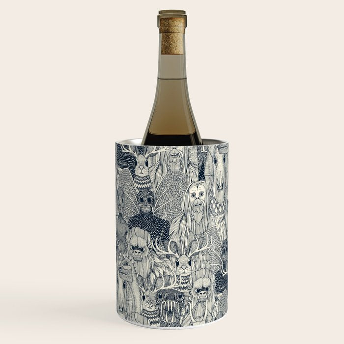 cryptid crowd indigo pearl Wine Chiller Gallery Image 2