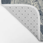 cryptid crowd indigo pearl Bath Mat Gallery Image 2