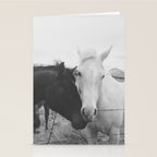 Horse Pair Stationery Card Gallery Image 2