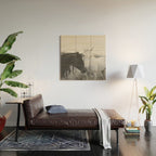 Horse Pair Wood Wall Art Gallery Image 2