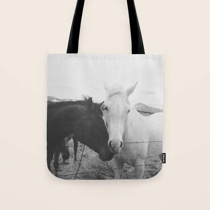 Horse Pair Tote Bag Gallery Image 1