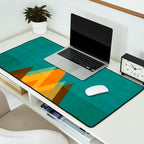 Full moon over Sahara desert Desk Mat Gallery Image 2