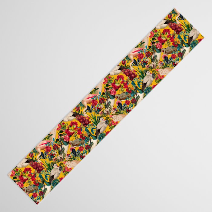FLORAL AND BIRDS XVIII Table Runner Gallery Image 3