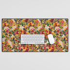 FLORAL AND BIRDS XVIII Desk Mat Gallery Image 1