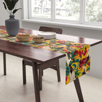 FLORAL AND BIRDS XVIII Table Runner Gallery Image 2
