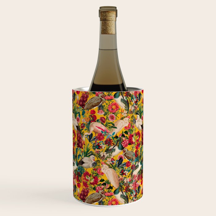 FLORAL AND BIRDS XVIII Wine Chiller Gallery Image 1