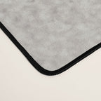 Simply Metallic in Silver Desk Mat Gallery Image 4