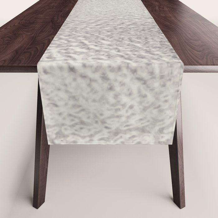 Simply Metallic in Silver Table Runner Gallery Image 1
