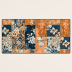 Floral Patches of Yesteryear Desk Mat Gallery Image 3